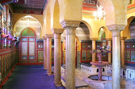 The massage room at the Mosquée de Paris
