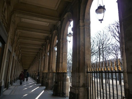 Elegant surroundings at the Palais Royal, in the 1st Arrondissement of Paris