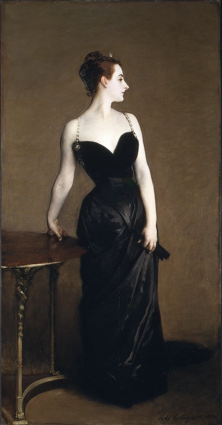 A portrait of Madame X by John Singer Sargent