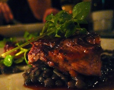 Lamb three ways with lentils at Frenchie, Gregory Marchand's quintessential Paris bistro in the 2nd Arrondissement.