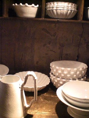 Astier de Villatte sells beautiful candles and handmade white ceramics