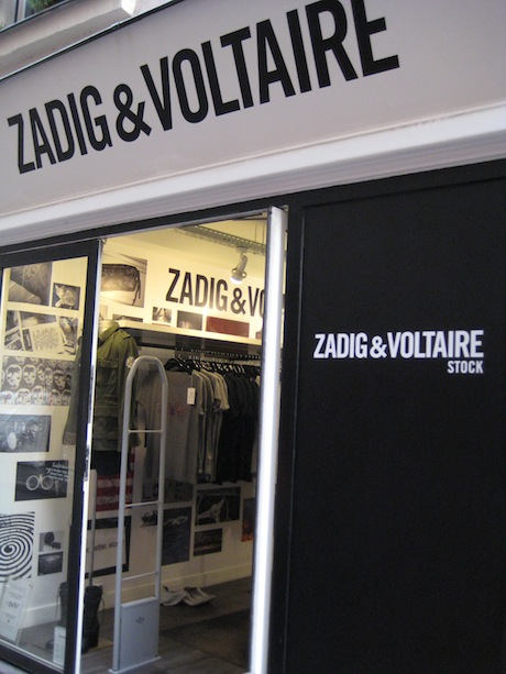 Zadig et Voltaire in the Marais