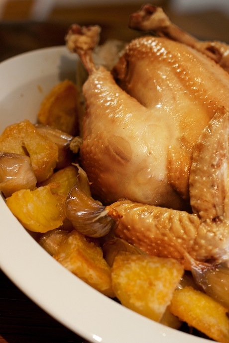 French home cooking: Poulet à l'ail