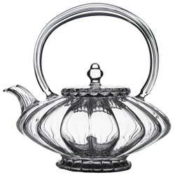 A sexy blown-glass teapot by Mariage Frères