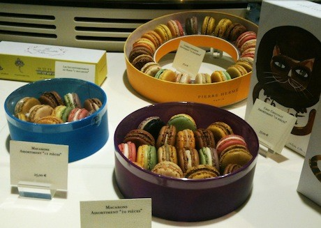 Macarons at Pierre Hermé in Paris