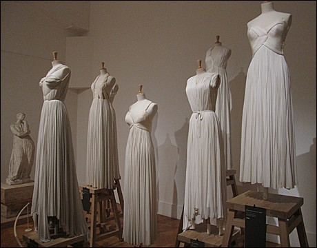 An exhibition of work by fashion designer Madame Grès at the Musée Bourdelle, in Paris