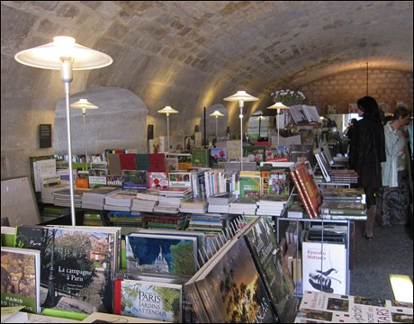 The Librairie des Jardins, a bookstore for garden enthusiasts just off the place de La Concorde and the Tuileries Gardens in the 1st Arrondissement of Paris