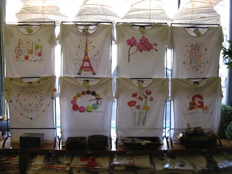 T-shirts from Anne Maisonneuve are great souvenir gifts from Paris