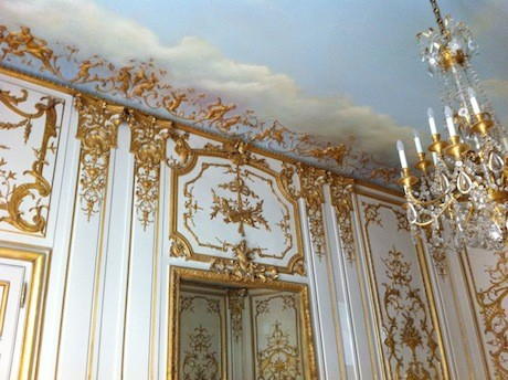 The glorious 18th-century Louis XIV room at La Maison Champs Elysées