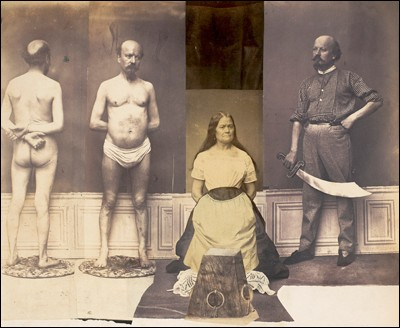 Anonymous, Obsession No. 1, ca. 1870. Photocollage, Musée d'Orsay. © RMN (Musée d'Orsay)/Hervé Lewandowski. Paris walking trip