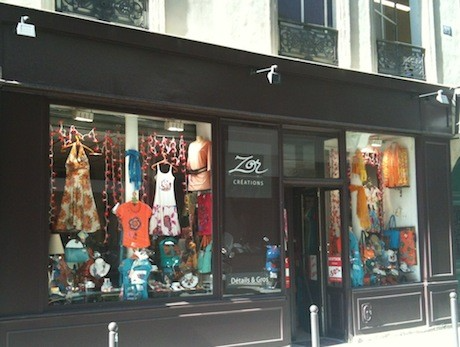 Parisian jewelry: Zor Creations in the 2nd Arrondissement of Paris