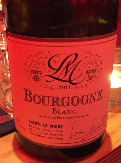 A special and unusual white burgundy