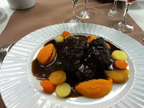 Daube, a beef stew, at Hôtel Arcé