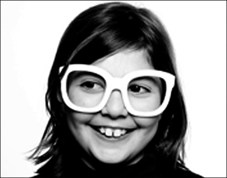 Retro children's glasses by Emmanuelle Khanh