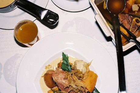 Pot-au-Feau de Cochon at L'Avant Gout. Photo via Le Fooding.com