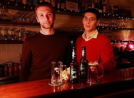 Jacques Ferté and Guillaume Roy of Gallia brewery, Paris's ancestral beer