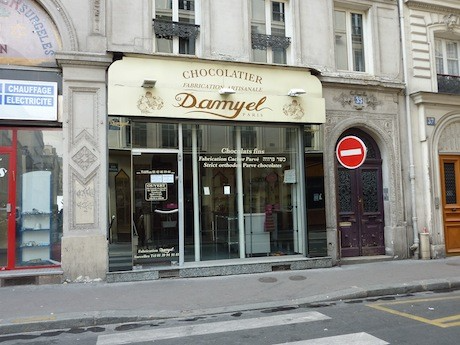 The chocolatier Damyel, in the 9th Arrondissement, in Paris